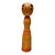 Traditional Japanese Kokeshi Doll Signed, Mid Century Modern Japan For Sale