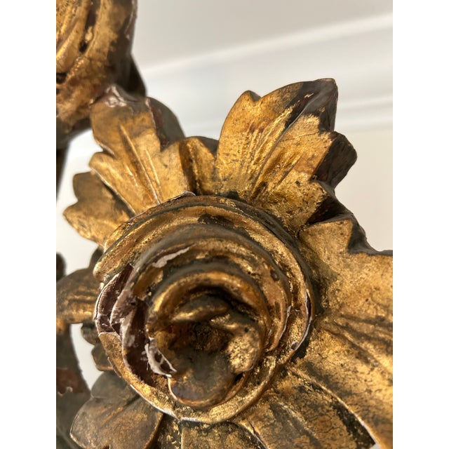 French 19th Century Rococo Floor Mirror | Chairish