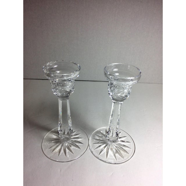 Vintage Waterford Candlesticks A Pair Chairish