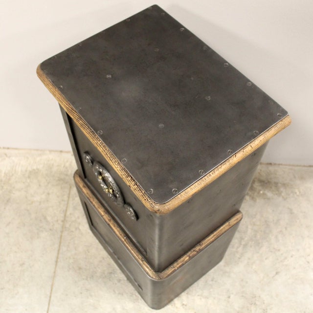 Safe in Iron and Wood For Sale - Image 12 of 15