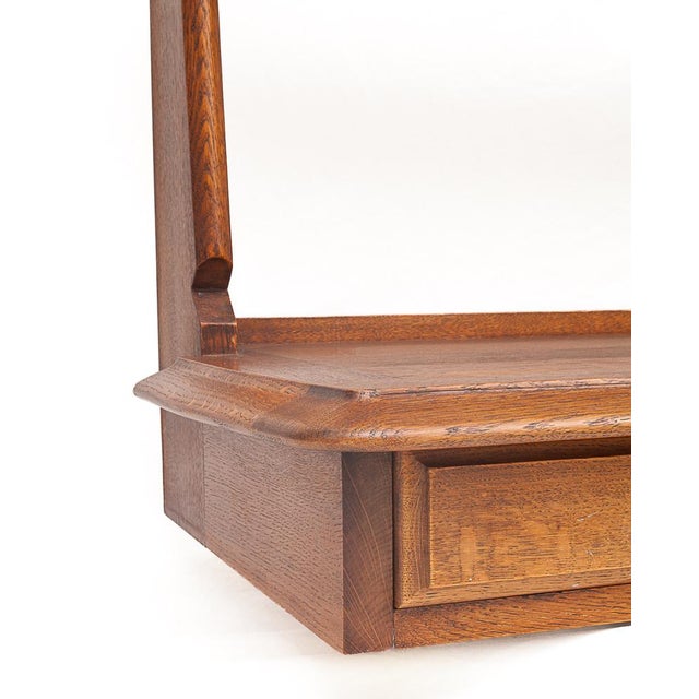 1950s Vintage Wall Shelf by Guillerme and Chambron, 1950s For Sale - Image 5 of 13