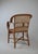French Provincial Rattan Armchair For Sale - Image 6 of 16