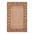 Modern Gabbeh Beige/Rust Wool Rug - 5'11'' X 9'0'' For Sale