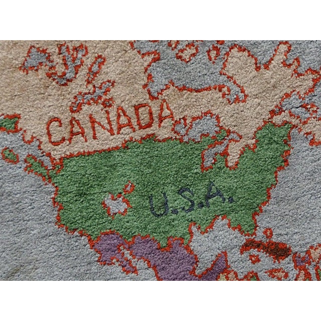 Vintage Oriental Hand Knotted Wall Rug, 1990s For Sale - Image 11 of 14