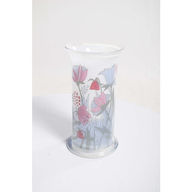 Painted Glass Jars by W. Bauer, Germany, 1930, Set of 2 For Sale - Image 6 of 8