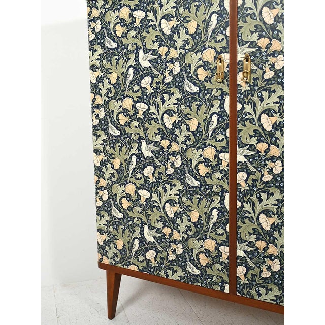Scandinavian Upholstered Cabinet, 1950s For Sale - Image 10 of 13