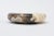 Italian Vintage Alabaster Lidded Round Box Brown, Cream, Tan, Black, Dark Gray 60's For Sale - Image 9 of 10