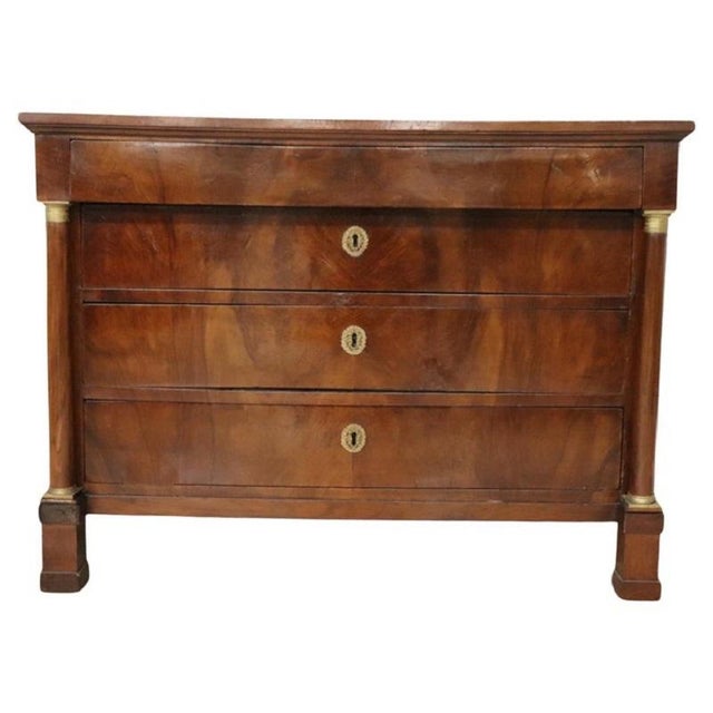 Antique Early 19th Century Walnut Chest of Drawers For Sale - Image 15 of 15