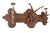 Victorian Oak Wall Coat Rack with Cast Iron, 1890s For Sale - Image 16 of 16