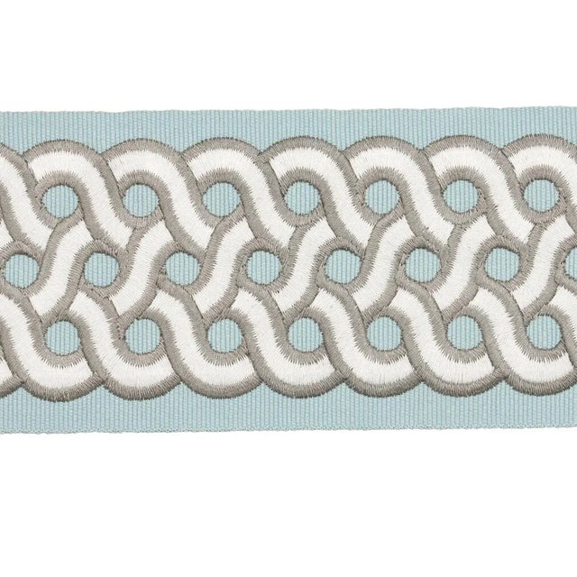 Inspired by Mandeville, a beloved Tim Corrigan Schumacher fabric, this trim's elegant, embroidered design adds...