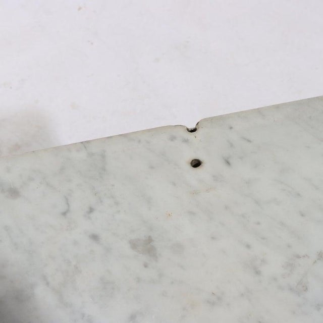 Late 19th Century Antique Eastlake School Walnut & Burl Three Drawer Marble Top Commode Circa 1890 For Sale - Image 5 of 9