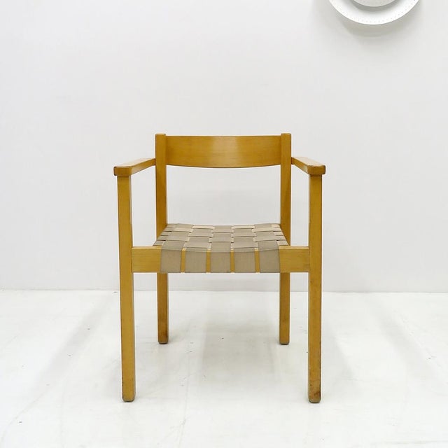 Wood Set of 8 Dining Chairs by Axel Larsson for Balzar Beskow, 1970 For Sale - Image 7 of 10