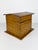 Brown Antique 19th Century Dog Kennel Cigar Humidor Box in Wood with Metal Dog and Key, 1890s For Sale - Image 8 of 15