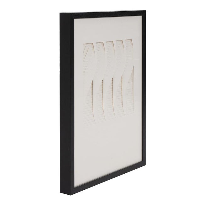 2020s Dimensional Paper Twist Shadowbox Art For Sale - Image 5 of 9