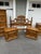 Thomasville 1970s Thomasville Mediterranean Brutalist Oak 5-Piece Bedroom Suite For Sale - Image 4 of 9