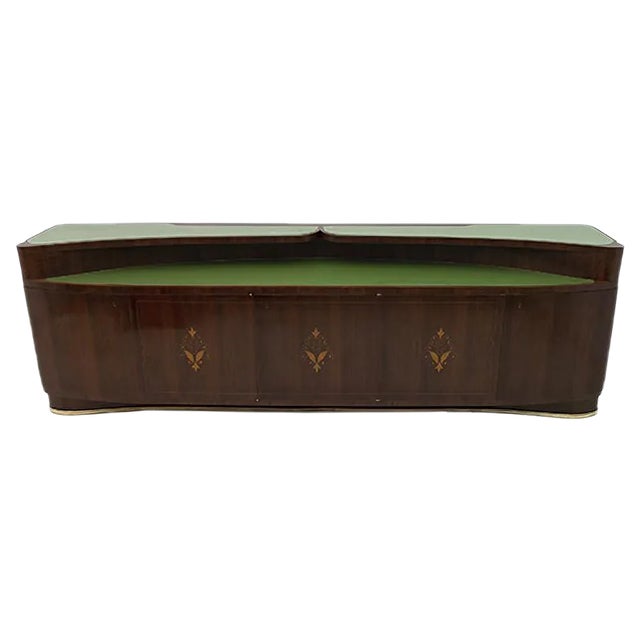 Walnut Sideboard by Vittorio Dassi for Dassi Mobili Moderni Lissone, 1950s For Sale
