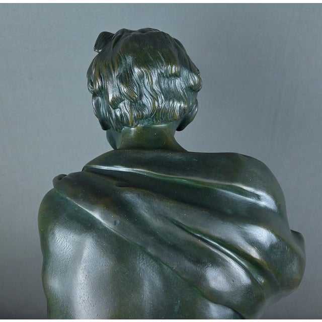 Chiparus, Sculpture The Thinker, 1890s, Bronze For Sale - Image 18 of 18