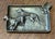 Metal Art Noveau Cast Brass Ashtray with Hunting Dogs from Leon Chandon For Sale - Image 7 of 7