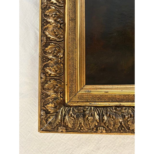 Wood Early 20th Cen. Continental Still Life With Grapes and Fruit For Sale - Image 7 of 11