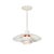 Mid-Century Modern Mid-Century White & Orange Enamel Ph 4/3 Pendant Chandelier by Louis Poulsen For Sale - Image 3 of 12