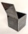 Brutalist Metal Box Hand Welded Box For Sale - Image 4 of 12