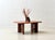 Mid-Century Curved Cherrywood Coffee Table, 1970s For Sale - Image 16 of 16