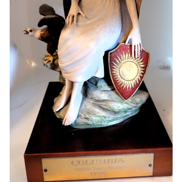 Cybis "Columbia - Citizen Genet Affair" - Ltd. Edition - Large, Beautiful and Very Impressive. For Sale - Image 13 of 14