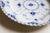 Traditional 1920s Royal Copenhagen Blue Fluted Full Lace Dinner Plate No 1084 For Sale - Image 3 of 13