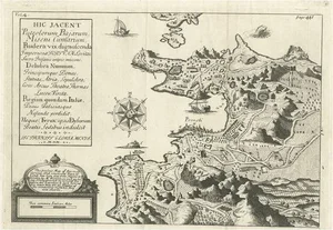 Map of Pozzuoli, 1740