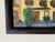 Yellow Vintage Ann Cohen Impressionist Town Landscape Oil on Canvas Painting – Wood Framed For Sale - Image 8 of 11