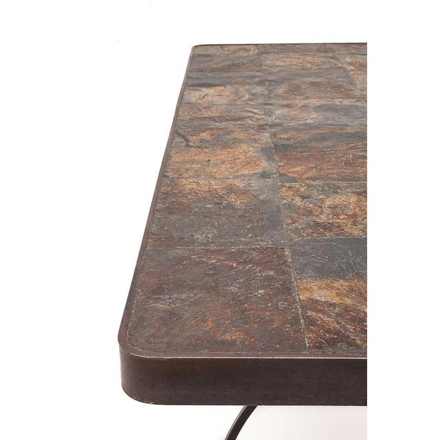 Brutalist Coffee Table by Jacques Adnet, 1950s For Sale - Image 10 of 11