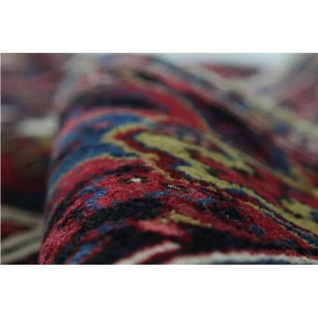 1960s 1960s Old Persian Heriz Area Rug 11’6″ X 14’9″ For Sale - Image 5 of 13