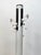 Black Vintage Steel and Acrylic Glass Illuminated Coat Rack, 1970s For Sale - Image 8 of 11