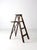 Vintage Green Wood Painter's Ladder For Sale - Image 6 of 12