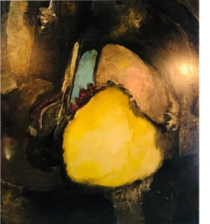 1957 Modern Colorful Painting in the Manner of Henrietta Berk