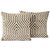 This pillow features Vanderbilt Velvet by Mary McDonald for Schumacher with a knife edge finish. A large-scale, linear...