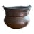 19th Century Hand-Hammered Copper Cauldron For Sale