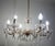 Gold Brass Lead Crystal Chandelier Six Lights from Palwa & Walter, 1960s For Sale - Image 8 of 9