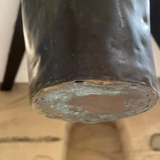 Antique French Vessel Copper & Brass Original Chain For Sale - Image 9 of 11