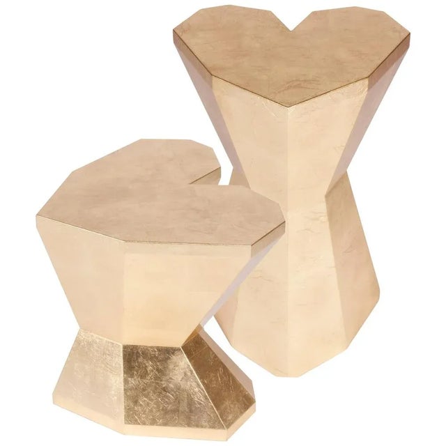 Queen Heart Side Tables by Royal Stranger, Set of 2 For Sale - Image 9 of 9