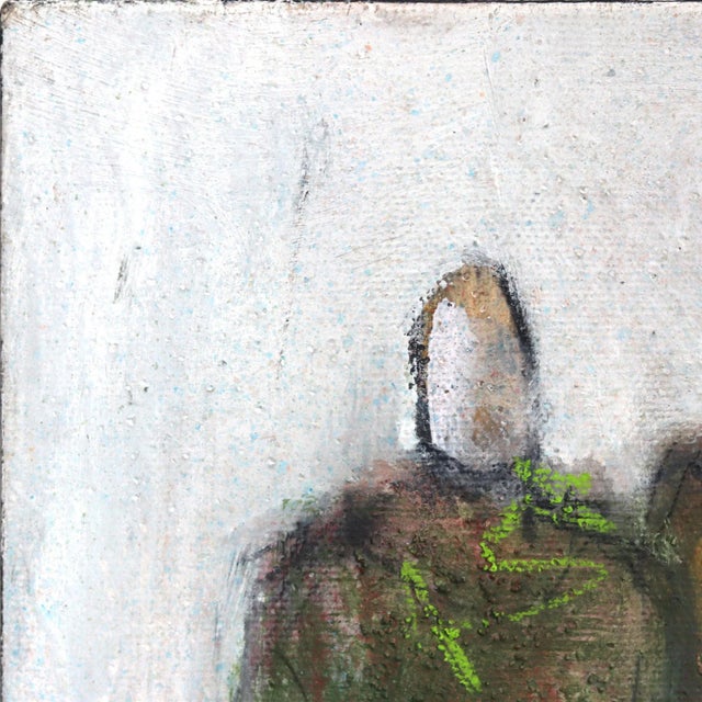 Blurring the distinction between figure and abstract settings, Swiss artist Edith Konrad’s spectral forms—human in...