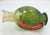 Kosta Boda by Kjell Engman Signed "Corfu" Art Glass Jug Orange Handle #7080512 For Sale - Image 9 of 12