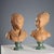 Terracotta Busts attributed to Jean Antoine Houdon, Set of 2 For Sale - Image 10 of 10