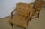 Tufted Leather Library Arm Chairs - A Pair For Sale In Boston - Image 6 of 7