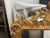 Mid-Century Italian Giltwood & Composition Rococo Revival Sunburst Center Crest For Sale In Atlanta - Image 6 of 8