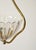 Floral Murano Glass and Brass Pendant from Barovier, Italy, 1940s For Sale - Image 15 of 16