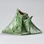 A mixed-clay vase with a wiped glaze, created by Béatrice Cenci. The free and irregular forms evoke a volcanic landscape,...