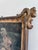 Rustic European Antique Original Oil Painting of Woman With Dogs in a Garden For Sale - Image 3 of 16