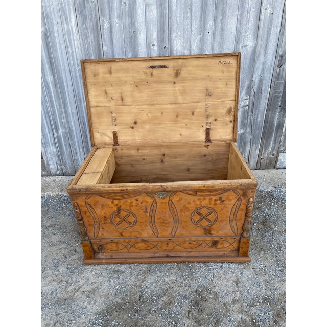 Pine Blanket Chest For Sale - Image 11 of 12
