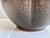 Hand-Thrown Speckled Mocha Brown Glazed Studio Ceramic Vase by Kristian Körting, Germany, 1980s For Sale - Image 4 of 17